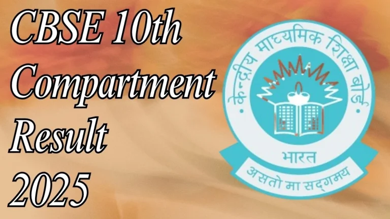 CBSE 10th Compartment Result 2025 Out at cbseresults.nic.in Direct Link to Download Result