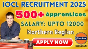 IOCL Apprentices Recruitment 2025 - Apply Online for 523 Posts by Oct 11
