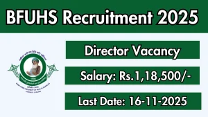 BFUHS Director Recruitment 2025 - Apply Online
